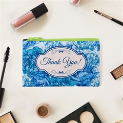 Thank You Cosmetic Bag (xs) by BangZart