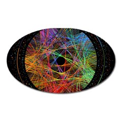 The Art Links Pi Oval Magnet by BangZart