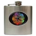 The Art Links Pi Hip Flask (6 oz) Front