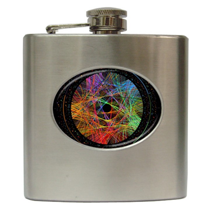 The Art Links Pi Hip Flask (6 oz)