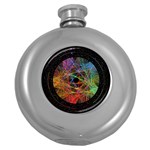 The Art Links Pi Round Hip Flask (5 oz) Front