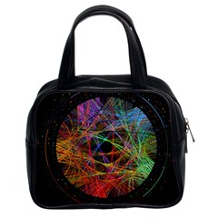 The Art Links Pi Classic Handbags (2 Sides) by BangZart