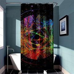 The Art Links Pi Shower Curtain 36  X 72  (stall)  by BangZart