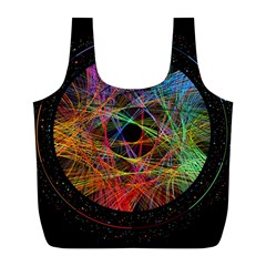 The Art Links Pi Full Print Recycle Bags (l)  by BangZart