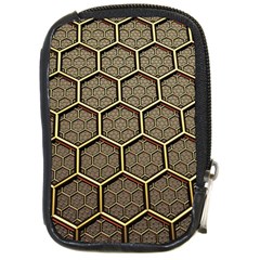 Texture Hexagon Pattern Compact Camera Cases by BangZart