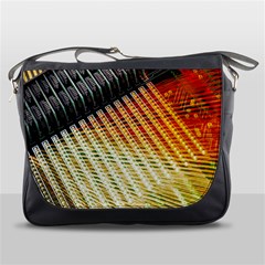 Technology Circuit Messenger Bags by BangZart