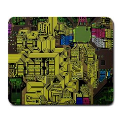 Technology Circuit Board Large Mousepads by BangZart