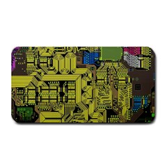 Technology Circuit Board Medium Bar Mats by BangZart