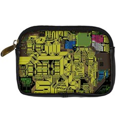 Technology Circuit Board Digital Camera Cases by BangZart