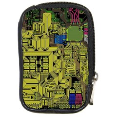 Technology Circuit Board Compact Camera Cases by BangZart