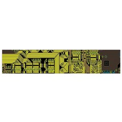 Technology Circuit Board Flano Scarf (small) by BangZart