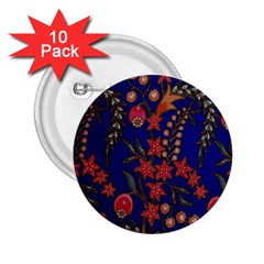 Texture Batik Fabric 2 25  Buttons (10 Pack)  by BangZart