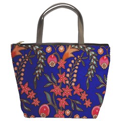 Texture Batik Fabric Bucket Bags by BangZart