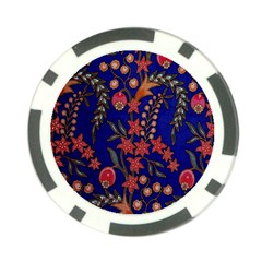 Texture Batik Fabric Poker Chip Card Guard (10 Pack) by BangZart