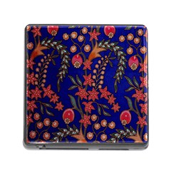 Texture Batik Fabric Memory Card Reader (square) by BangZart