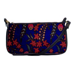 Texture Batik Fabric Shoulder Clutch Bags by BangZart