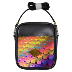 Technology Circuit Pentium Die Girls Sling Bags by BangZart