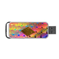 Technology Circuit Pentium Die Portable Usb Flash (two Sides) by BangZart