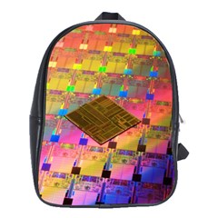 Technology Circuit Pentium Die School Bags (xl)  by BangZart