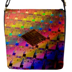 Technology Circuit Pentium Die Flap Messenger Bag (s) by BangZart