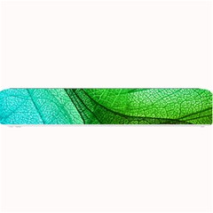 Sunlight Filtering Through Transparent Leaves Green Blue Small Bar Mats by BangZart