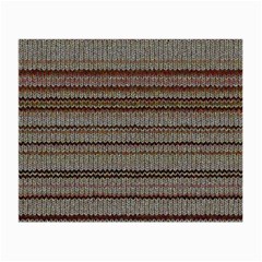 Stripy Knitted Wool Fabric Texture Small Glasses Cloth (2-side) by BangZart