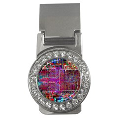 Technology Circuit Board Layout Pattern Money Clips (cz)  by BangZart