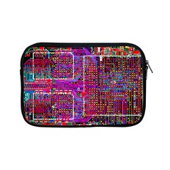 Technology Circuit Board Layout Pattern Apple Ipad Mini Zipper Cases by BangZart