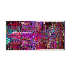 Technology Circuit Board Layout Pattern Yoga Headband by BangZart