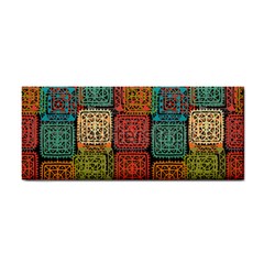 Stract Decorative Ethnic Seamless Pattern Aztec Ornament Tribal Art Lace Folk Geometric Background C Cosmetic Storage Cases by BangZart