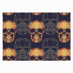 Skull Pattern Large Glasses Cloth (2-side) by BangZart