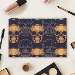 Skull Pattern Cosmetic Bag (large)  by BangZart