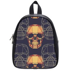 Skull Pattern School Bags (small)  by BangZart