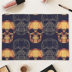 Skull Pattern Cosmetic Bag (xxl)  by BangZart