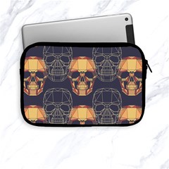 Skull Pattern Apple Ipad Mini Zipper Cases by BangZart