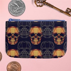 Skull Pattern Large Coin Purse by BangZart