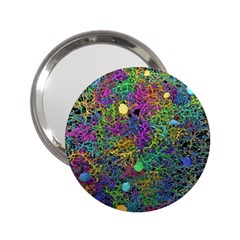 Starbursts Biploar Spring Colors Nature 2 25  Handbag Mirrors by BangZart