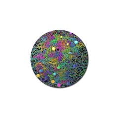 Starbursts Biploar Spring Colors Nature Golf Ball Marker by BangZart