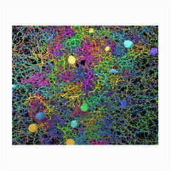 Starbursts Biploar Spring Colors Nature Small Glasses Cloth (2-side) by BangZart