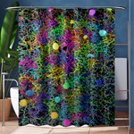 Starbursts Biploar Spring Colors Nature Shower Curtain 60  x 72  (Medium)  60 x72  Curtain