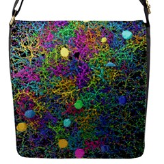 Starbursts Biploar Spring Colors Nature Flap Messenger Bag (s) by BangZart