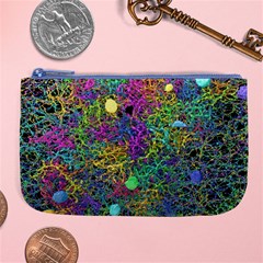 Starbursts Biploar Spring Colors Nature Large Coin Purse by BangZart