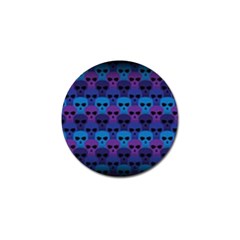 Skull Pattern Wallpaper Golf Ball Marker by BangZart