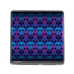 Skull Pattern Wallpaper Memory Card Reader (square) by BangZart