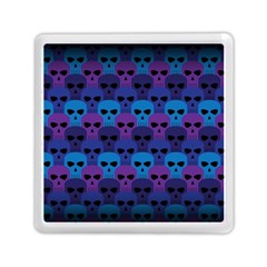 Skull Pattern Wallpaper Memory Card Reader (square)  by BangZart