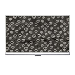 Skull Halloween Background Texture Business Card Holders by BangZart