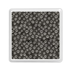 Skull Halloween Background Texture Memory Card Reader (square)  by BangZart