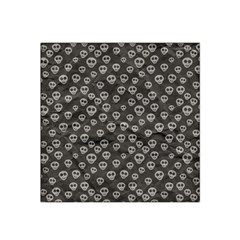 Skull Halloween Background Texture Satin Bandana Scarf by BangZart