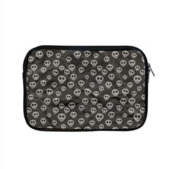 Skull Halloween Background Texture Apple Macbook Pro 15  Zipper Case by BangZart