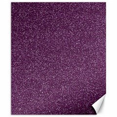 Purple Colorful Glitter Texture Pattern Canvas 8  X 10  by paulaoliveiradesign